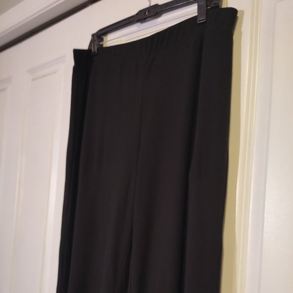 Zoe Black Wide-Leg Pants - Picture 2 of 4